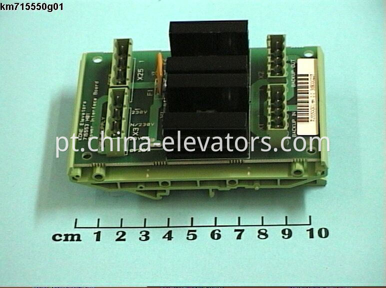 Elevador Kone PCB Sertrans KM715550G01 KONE Elevator PCB Sertrans KM715550G01